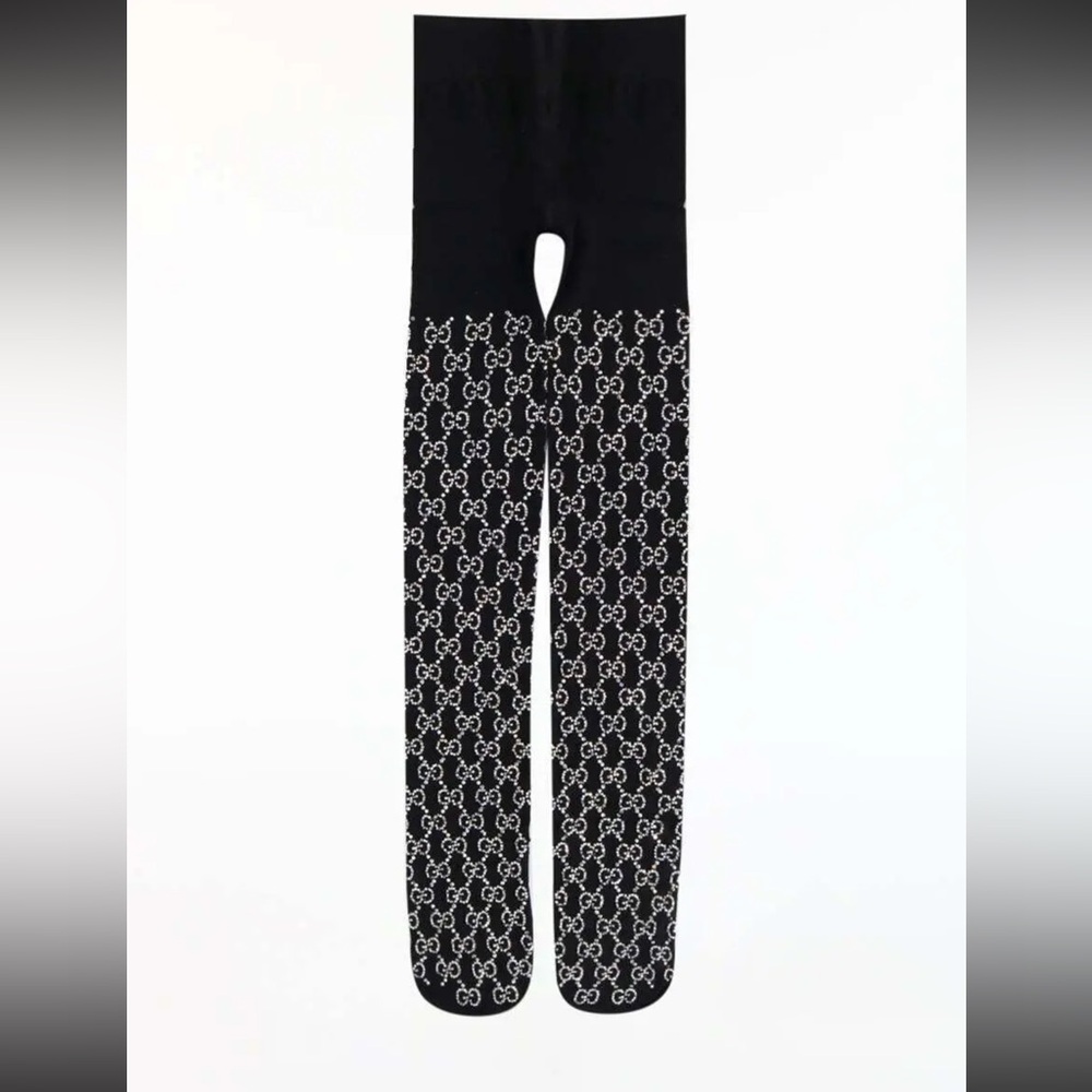 Gucci crystal tights M